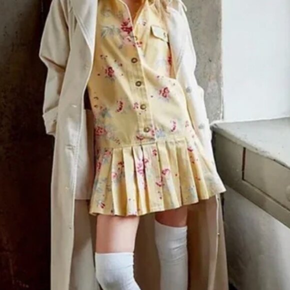 Free People Dresses & Skirts - NWT $168 Free People Connor Printed Floral Mini Dress Size Small